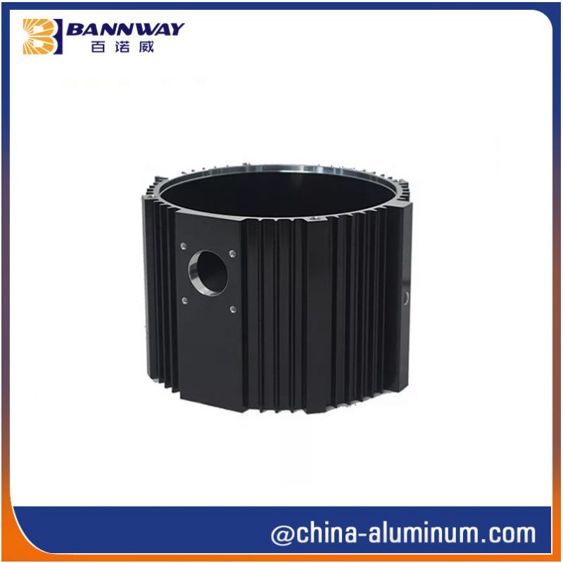 Custom Aluminum Extrusion Tube with Post Maching